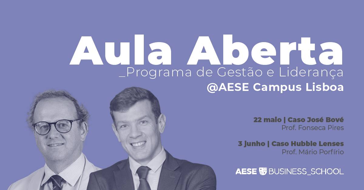 Aula aberta sobre gestão e liderança